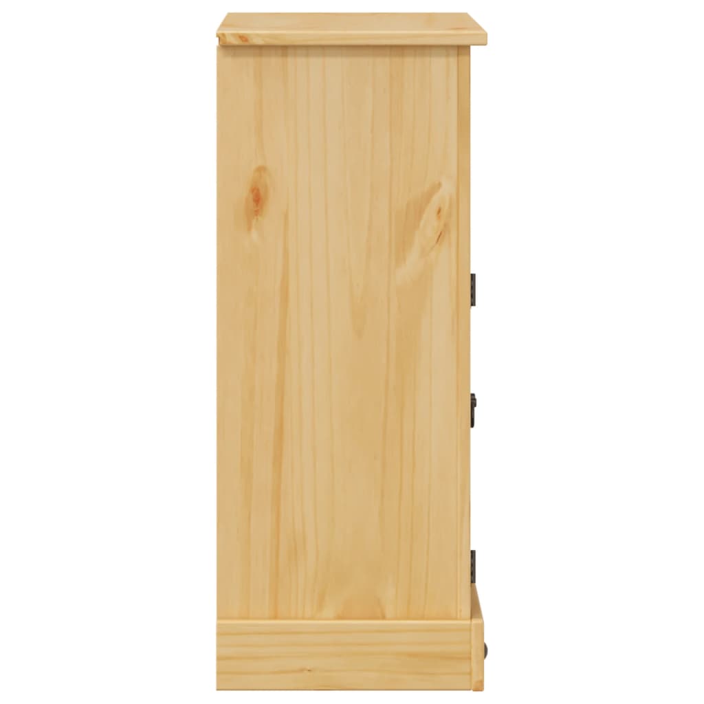 Bathroom cabinet Corona 70x33x80 cm solid pine wood