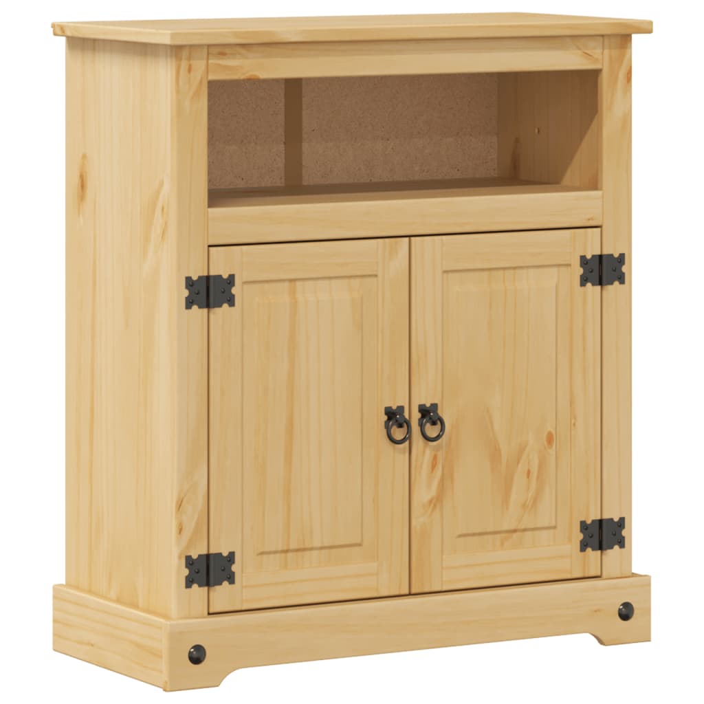 Bathroom cabinet Corona 70x33x80 cm solid pine wood