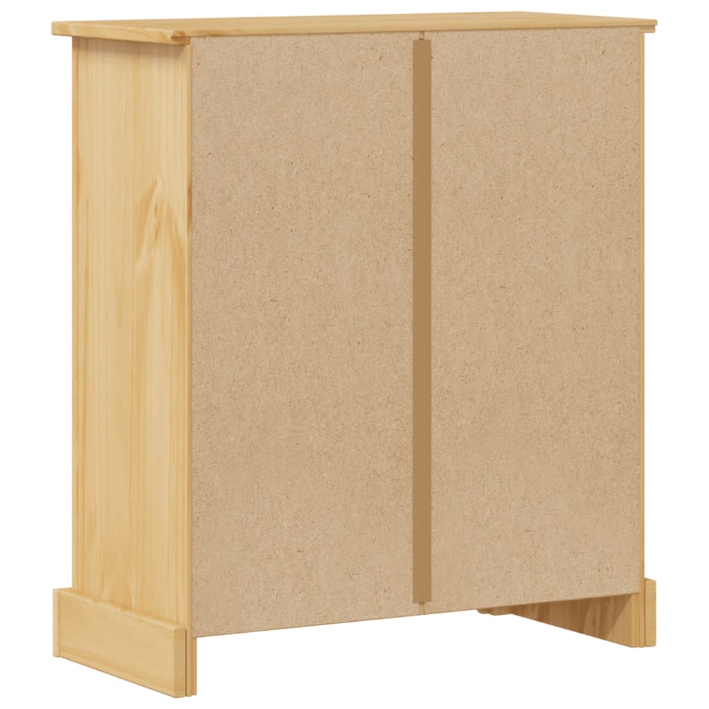 Badschrank Corona 70x33x80 cm Massivholz Kiefer