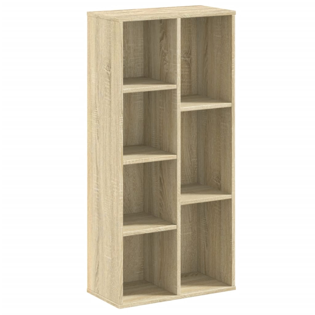 Bookshelf Sonoma Oak 50x25x105 cm Wood Material