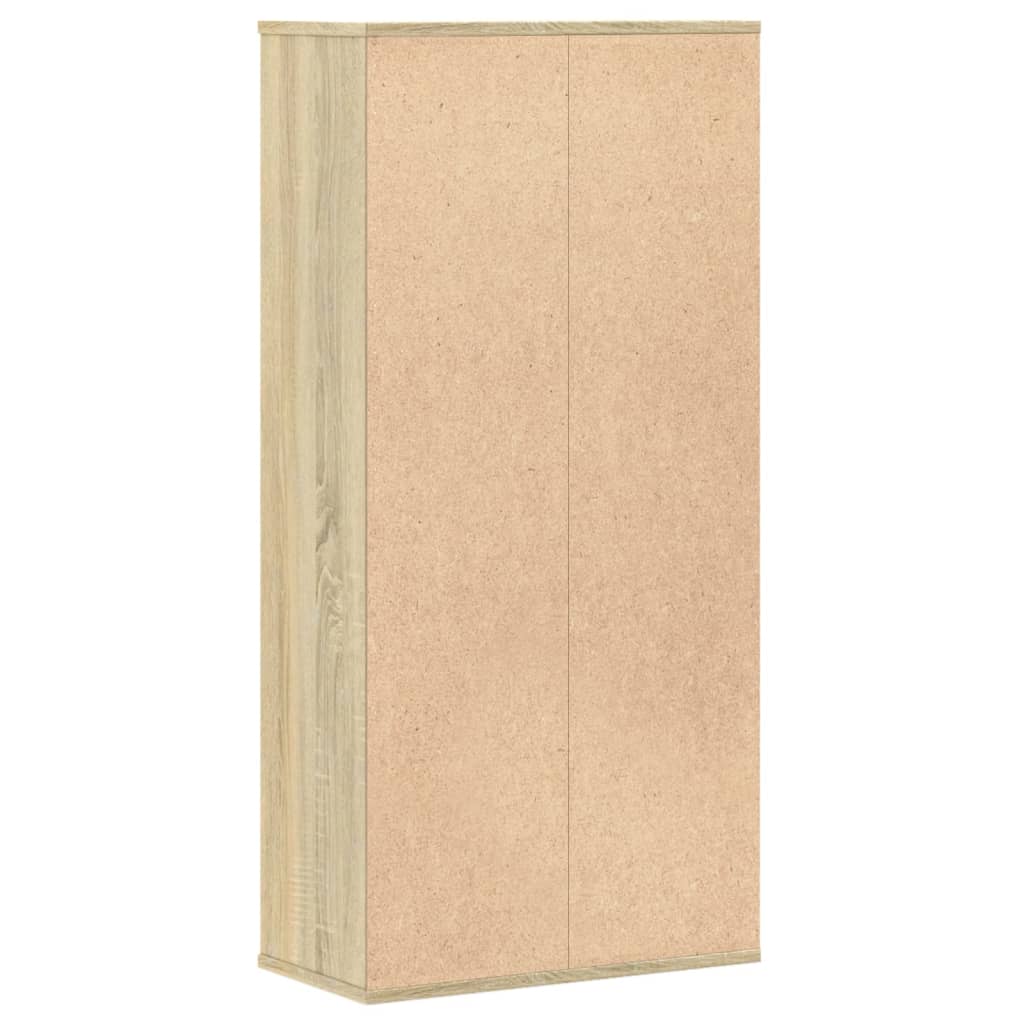 Bücherregal Sonoma-Eiche 50x25x105 cm Holzwerkstoff