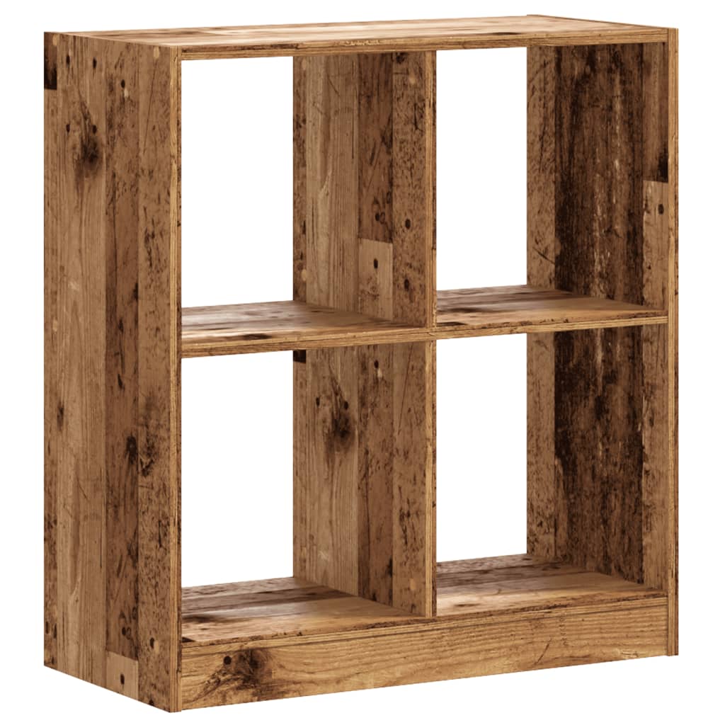 Bookshelf old wood look 68.5x32x75 cm wood material