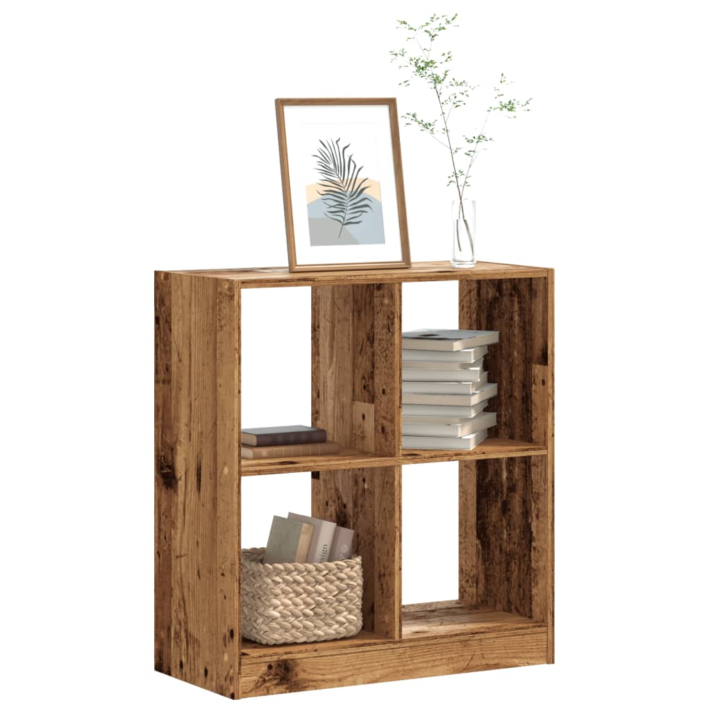 Bookshelf old wood look 68.5x32x75 cm wood material