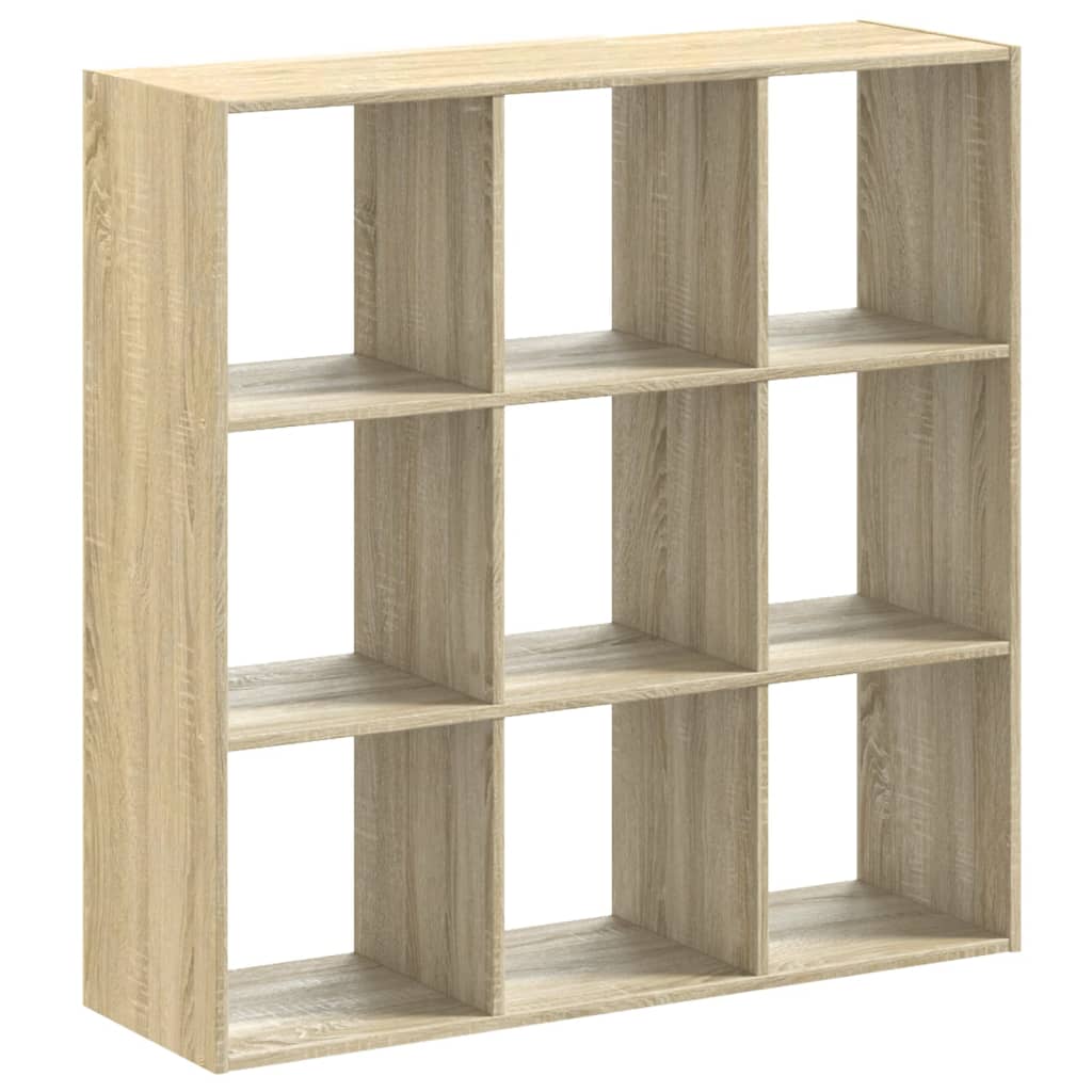 Bookshelf Sonoma Oak 102x32x102 cm Wood Material