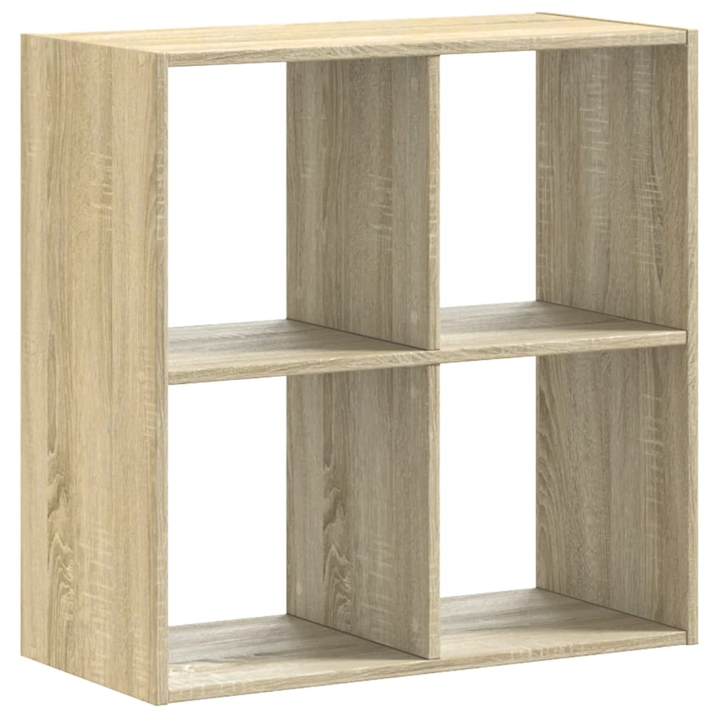 Bookshelf Sonoma Oak 68.5x32x68.5 cm Wood Material