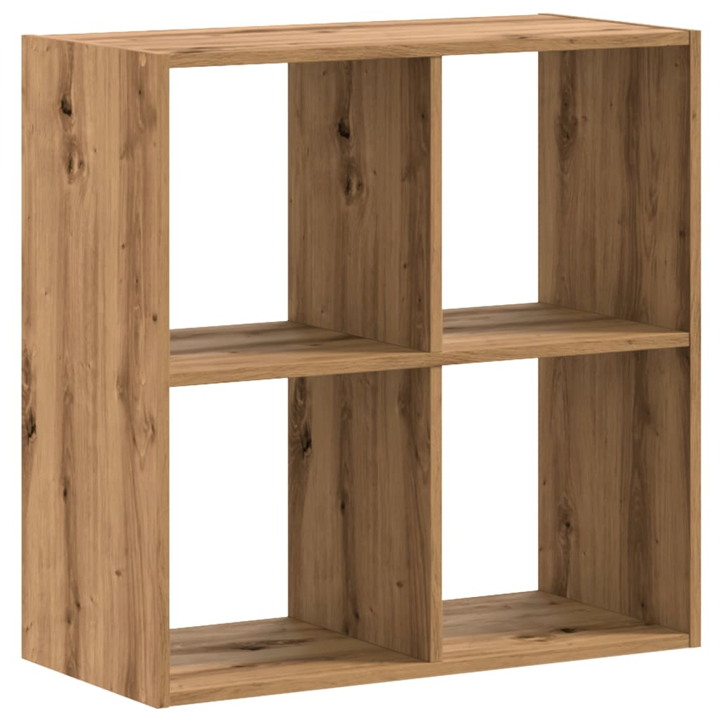 Bookshelf Artisan Oak 68.5x32x68.5 cm Wood Material