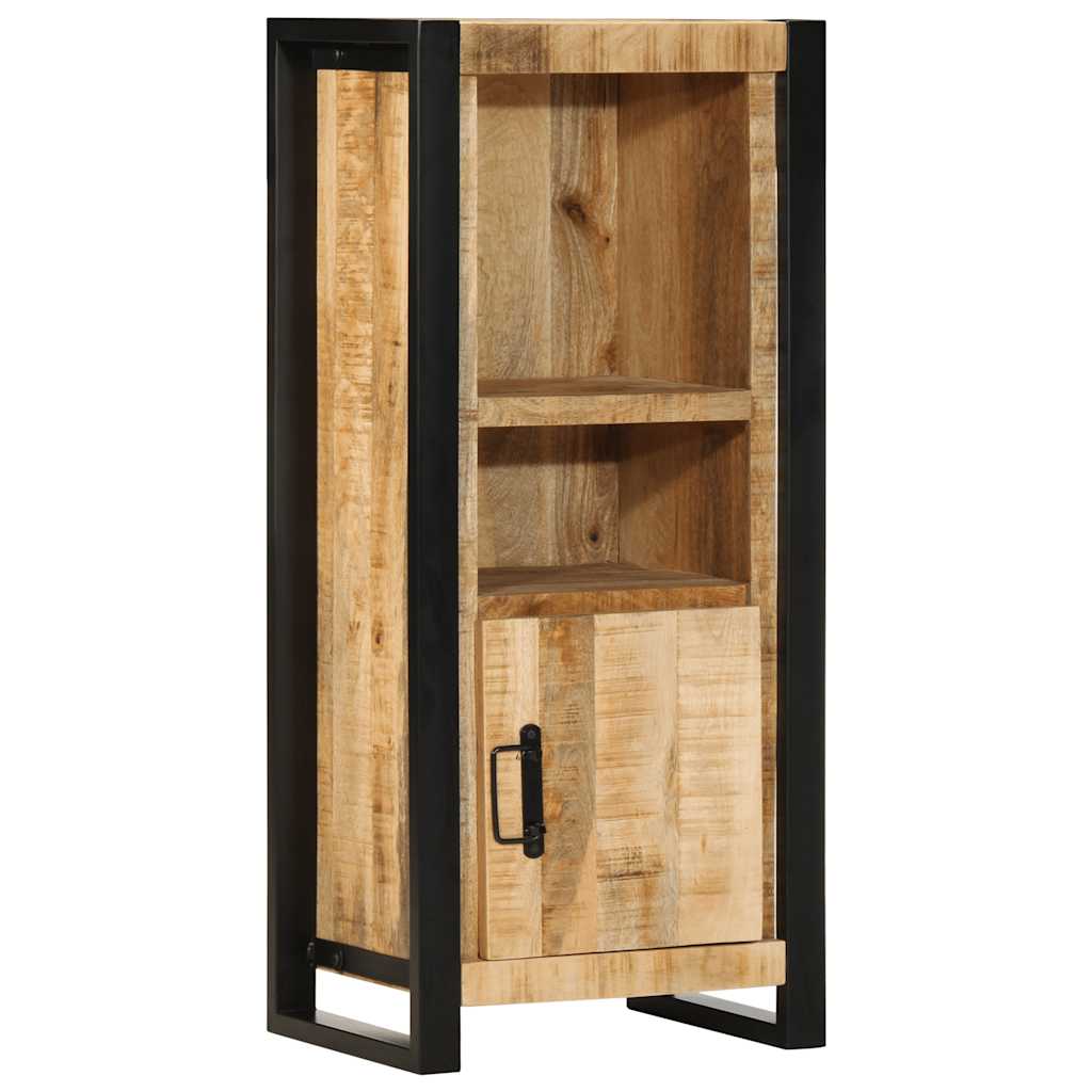 Bathroom cabinet 40x30x90 cm rough solid mango wood