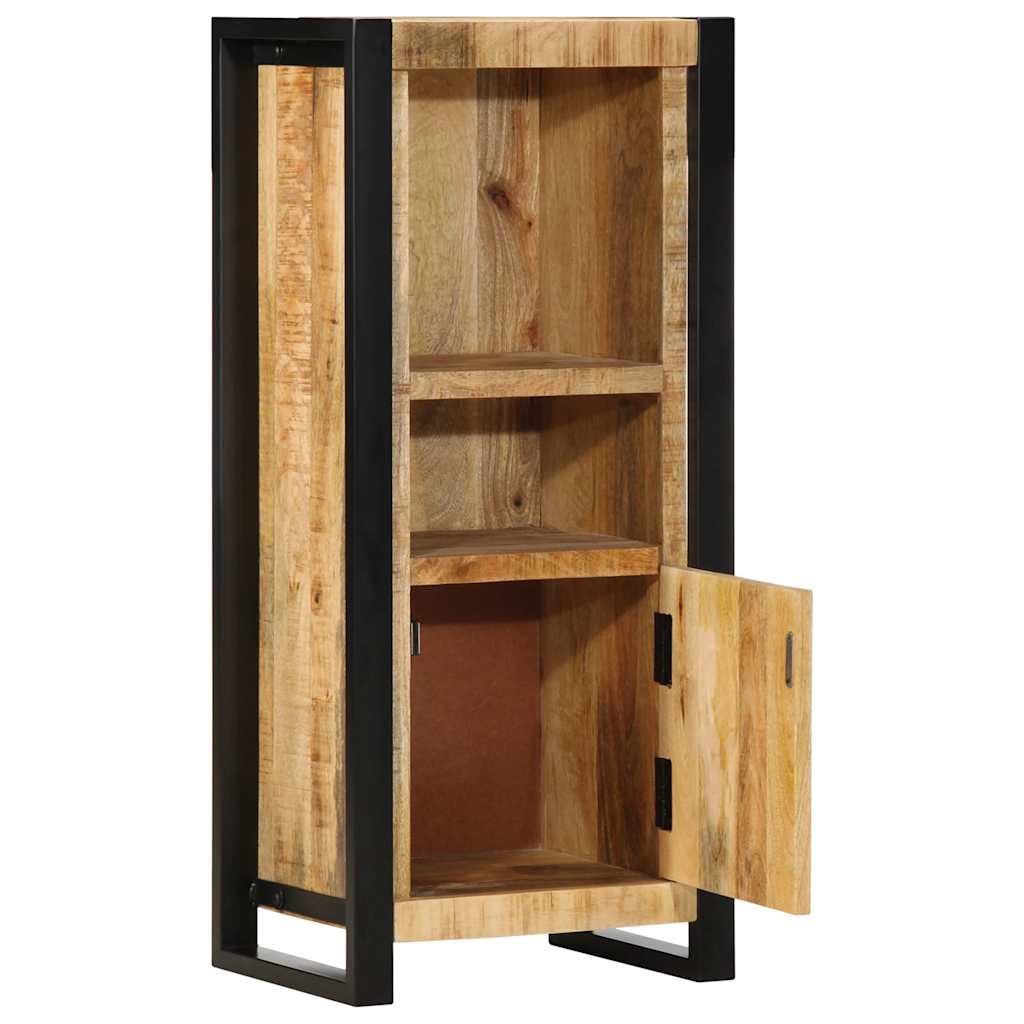 Bathroom cabinet 40x30x90 cm rough solid mango wood