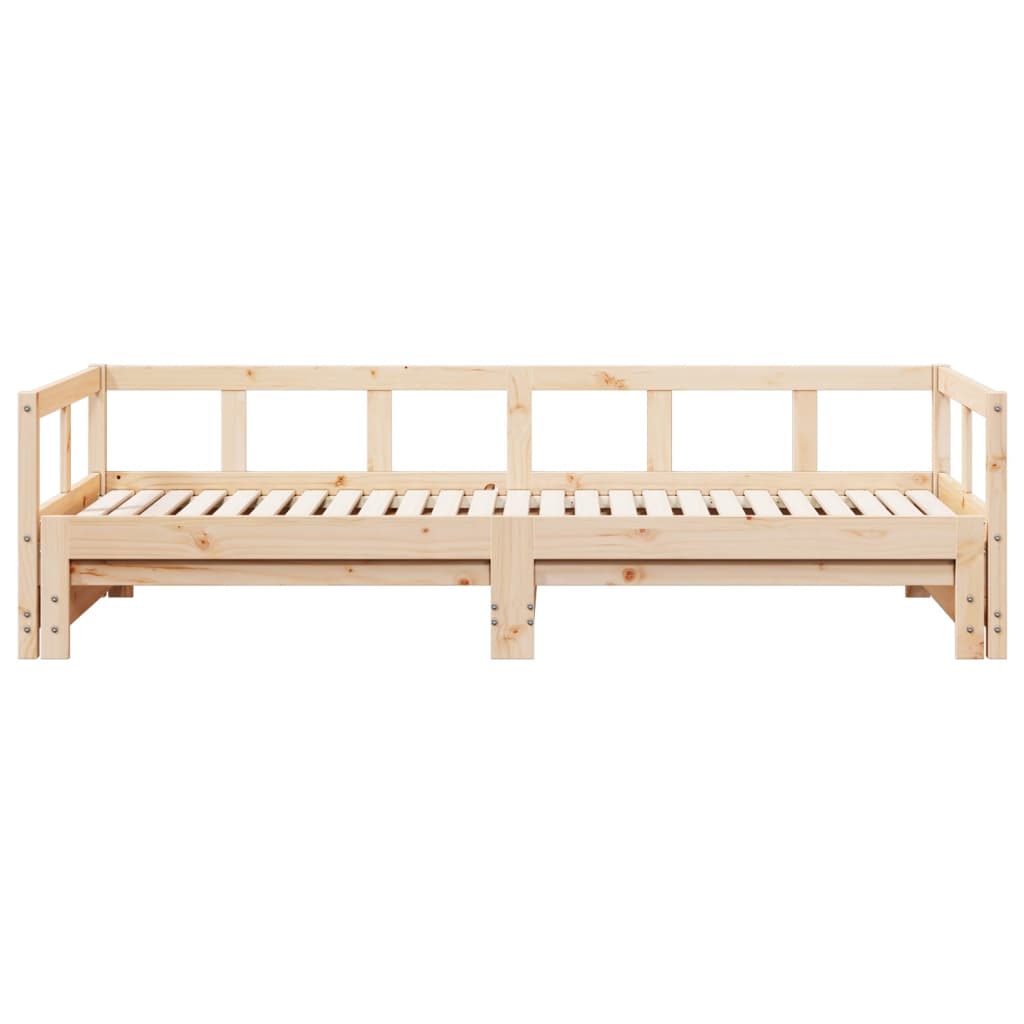 Daybed without mattress 90x200 cm solid pine wood