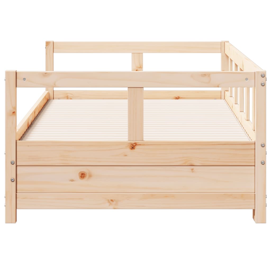 Daybed without mattress 90x200 cm solid pine wood