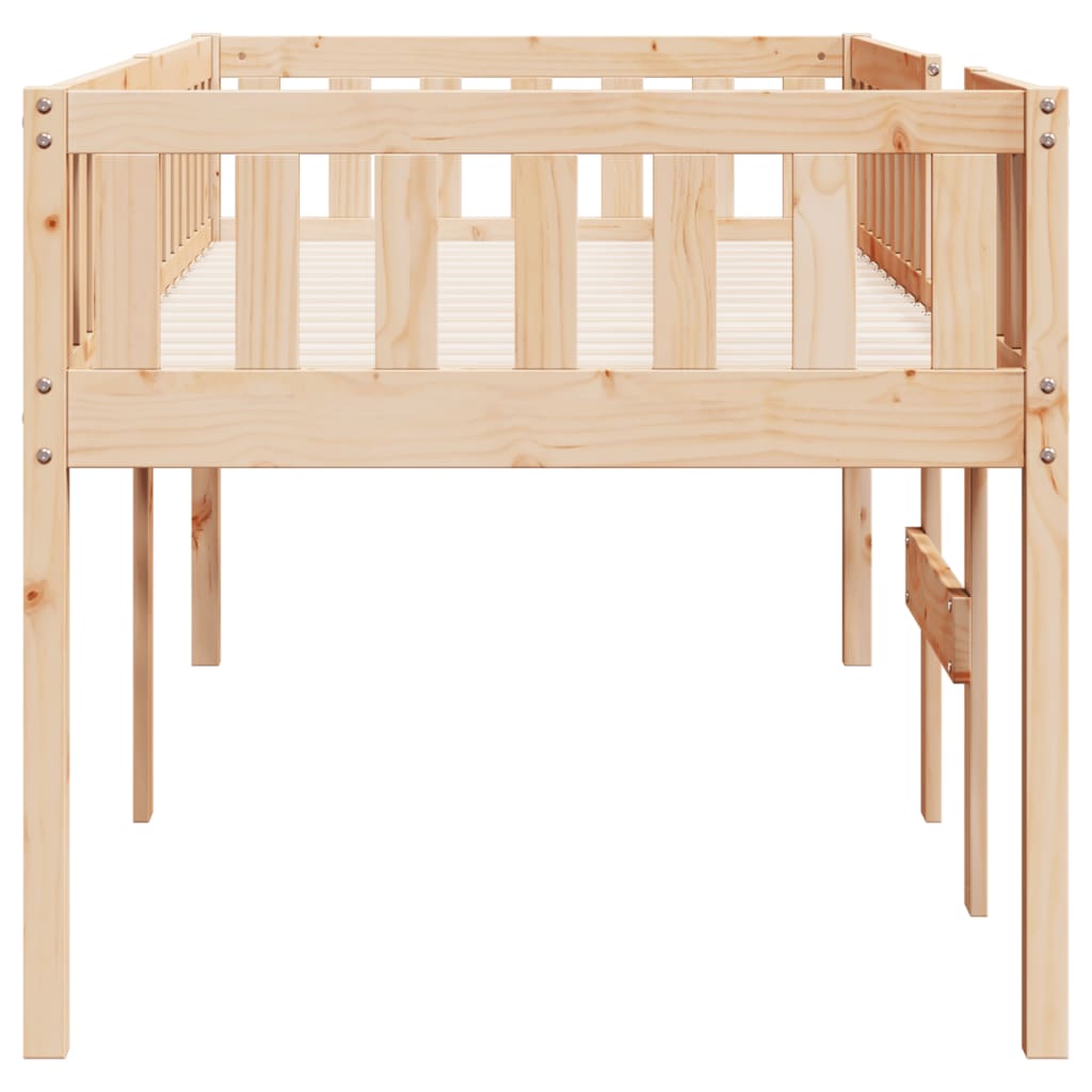 Children's bed without mattress 80x200 cm solid pine wood