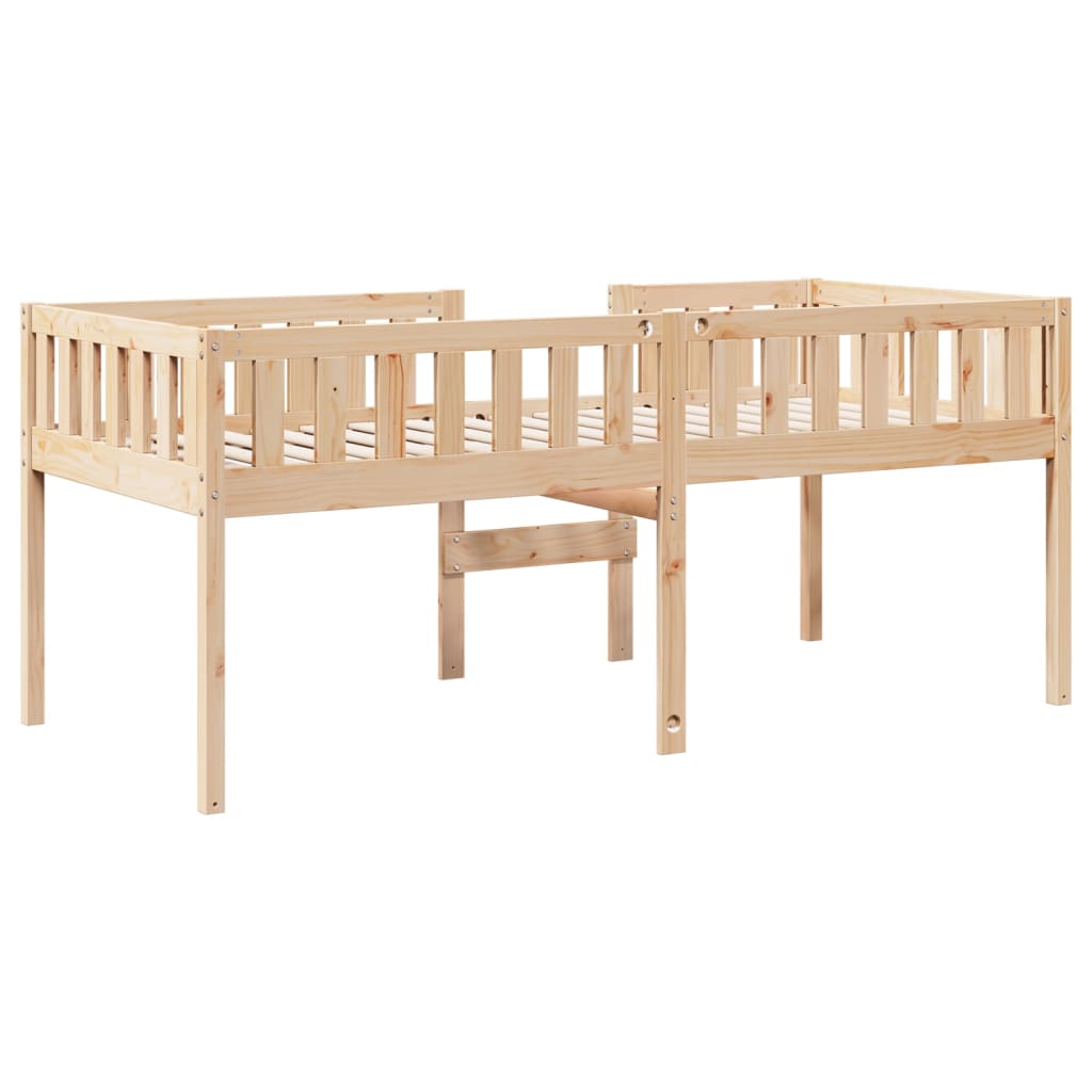 Children's bed without mattress 80x200 cm solid pine wood