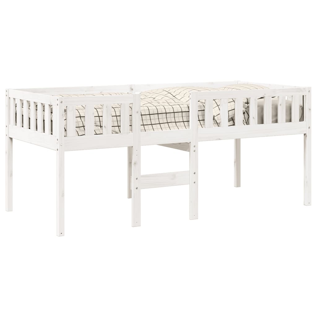 Children's bed without mattress white 80x200 cm solid pine wood