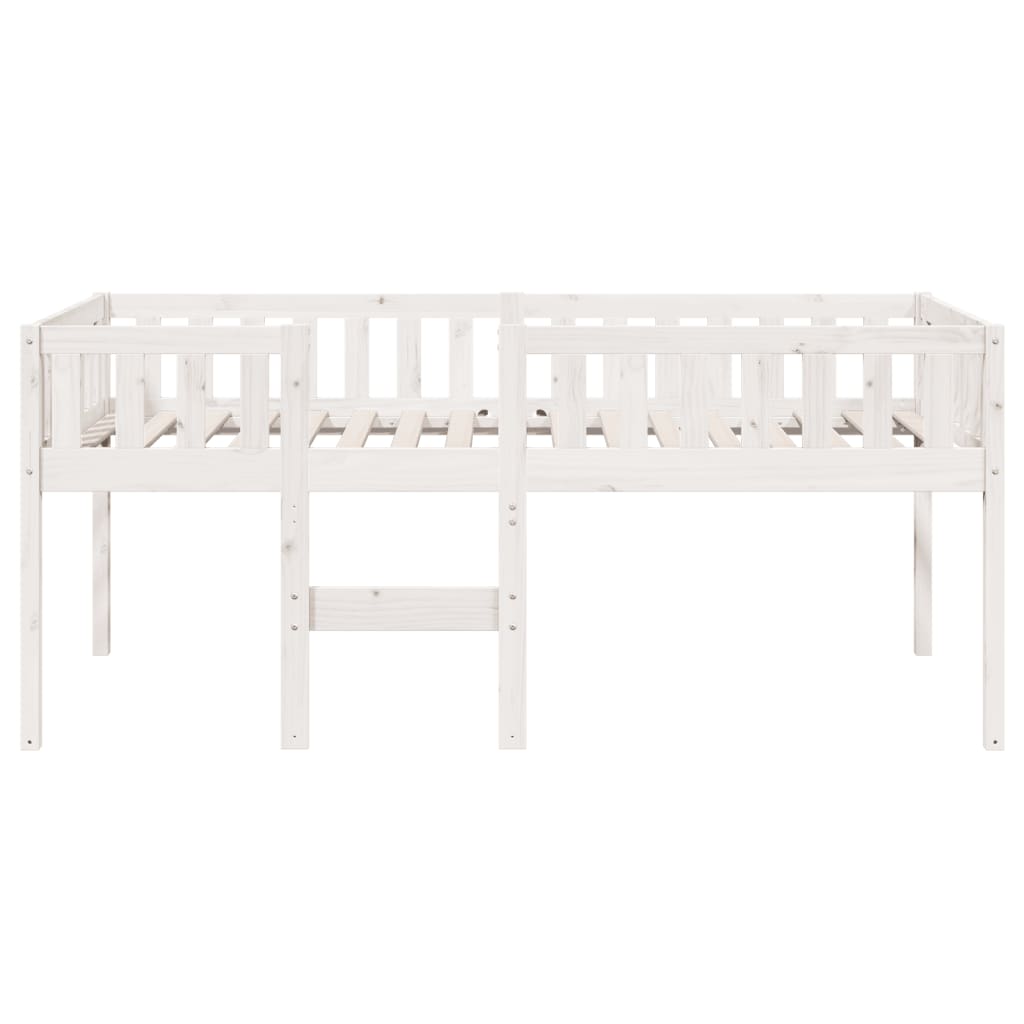 Children's bed without mattress white 80x200 cm solid pine wood