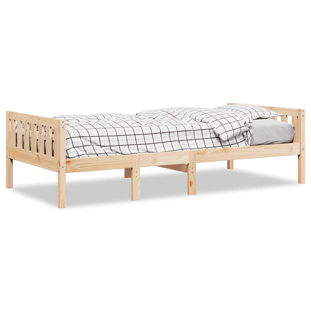 Children's bed without mattress 80x200 cm solid pine wood