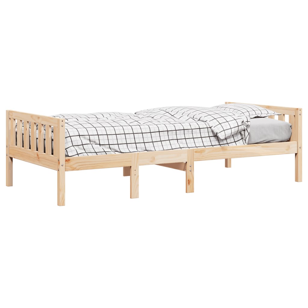 Children's bed without mattress 80x200 cm solid pine wood