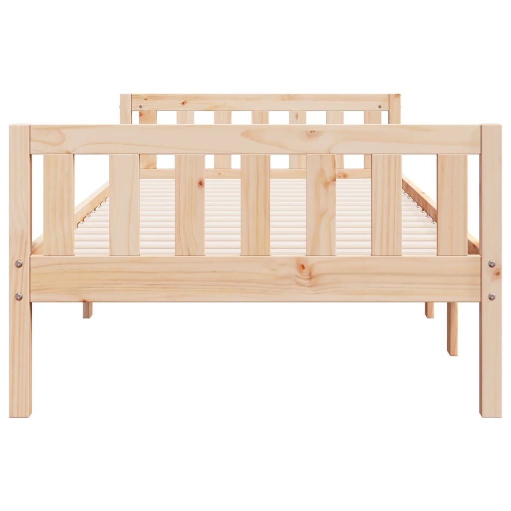 Children's bed without mattress 80x200 cm solid pine wood