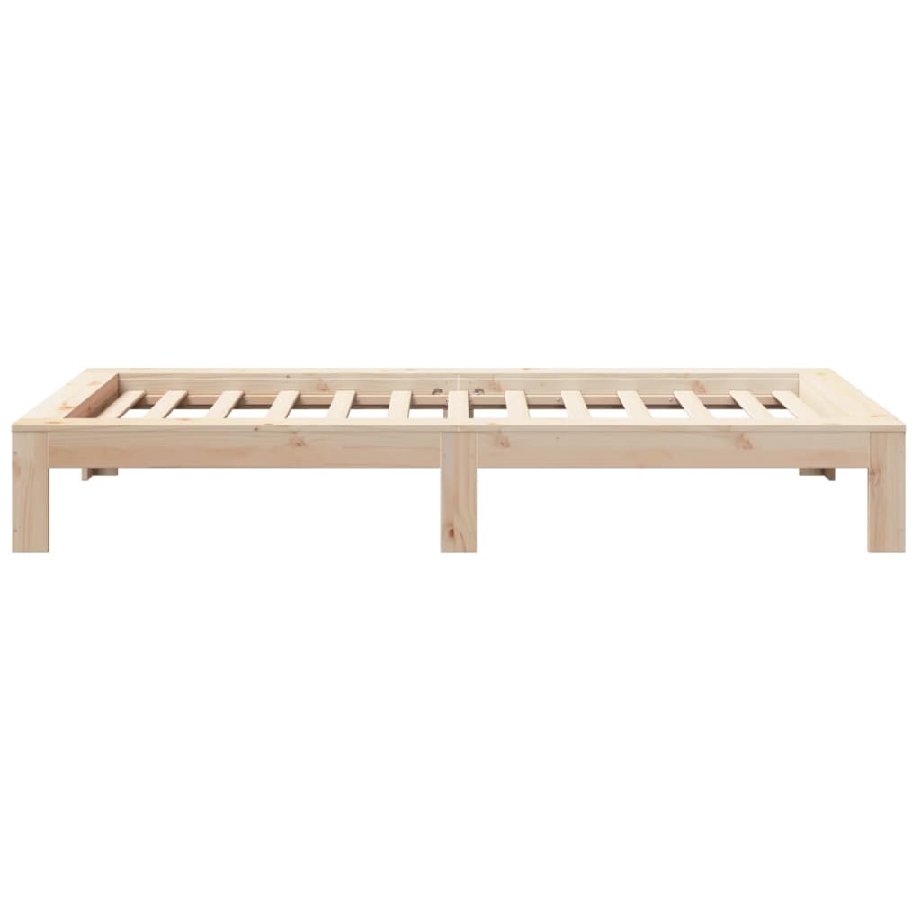 Solid wood bed without mattress 90x190 cm pine