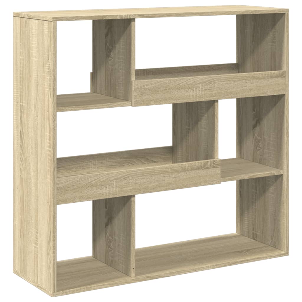 Bookshelf/Room Divider Sonoma Oak 100x33x94.5 cm