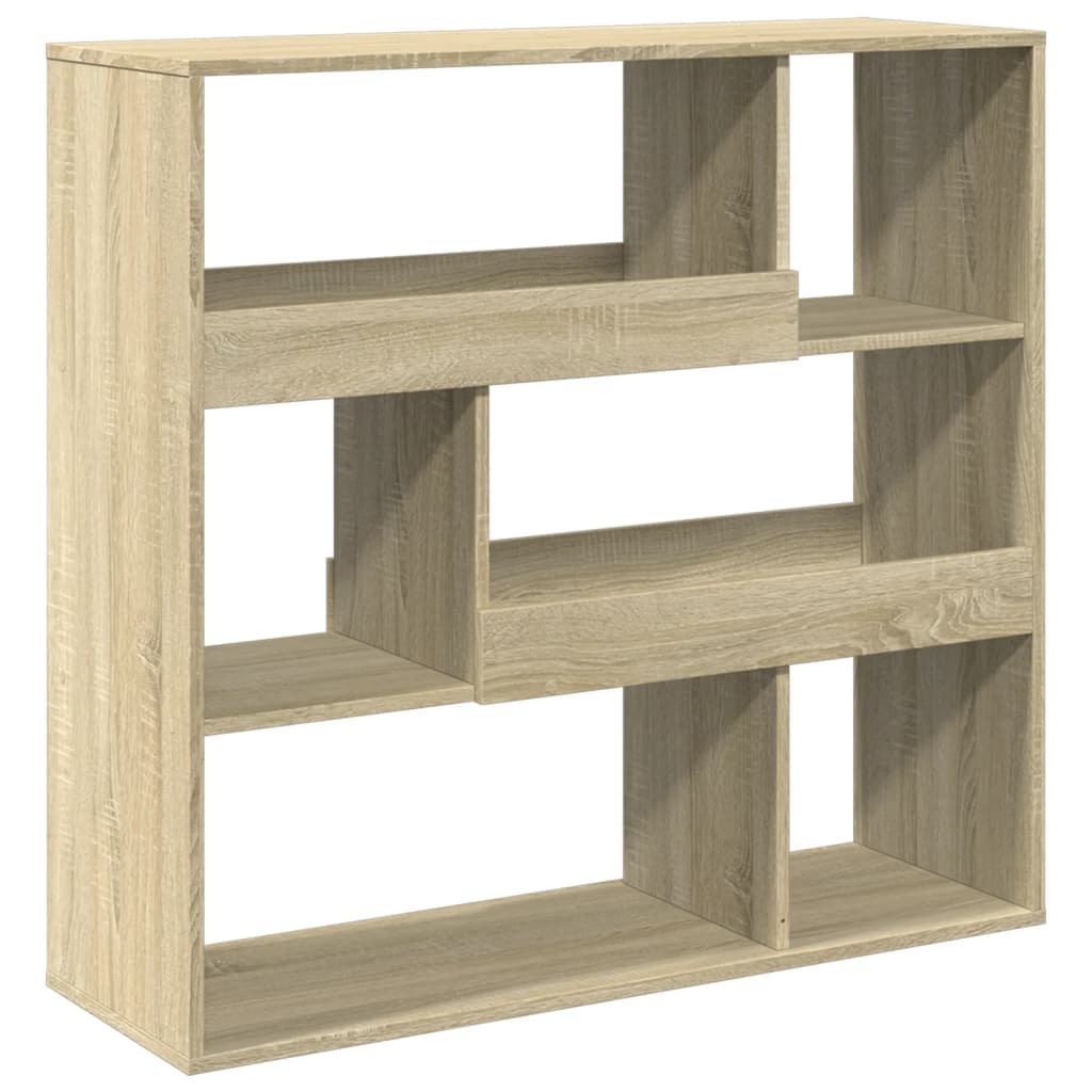 Bookshelf/Room Divider Sonoma Oak 100x33x94.5 cm