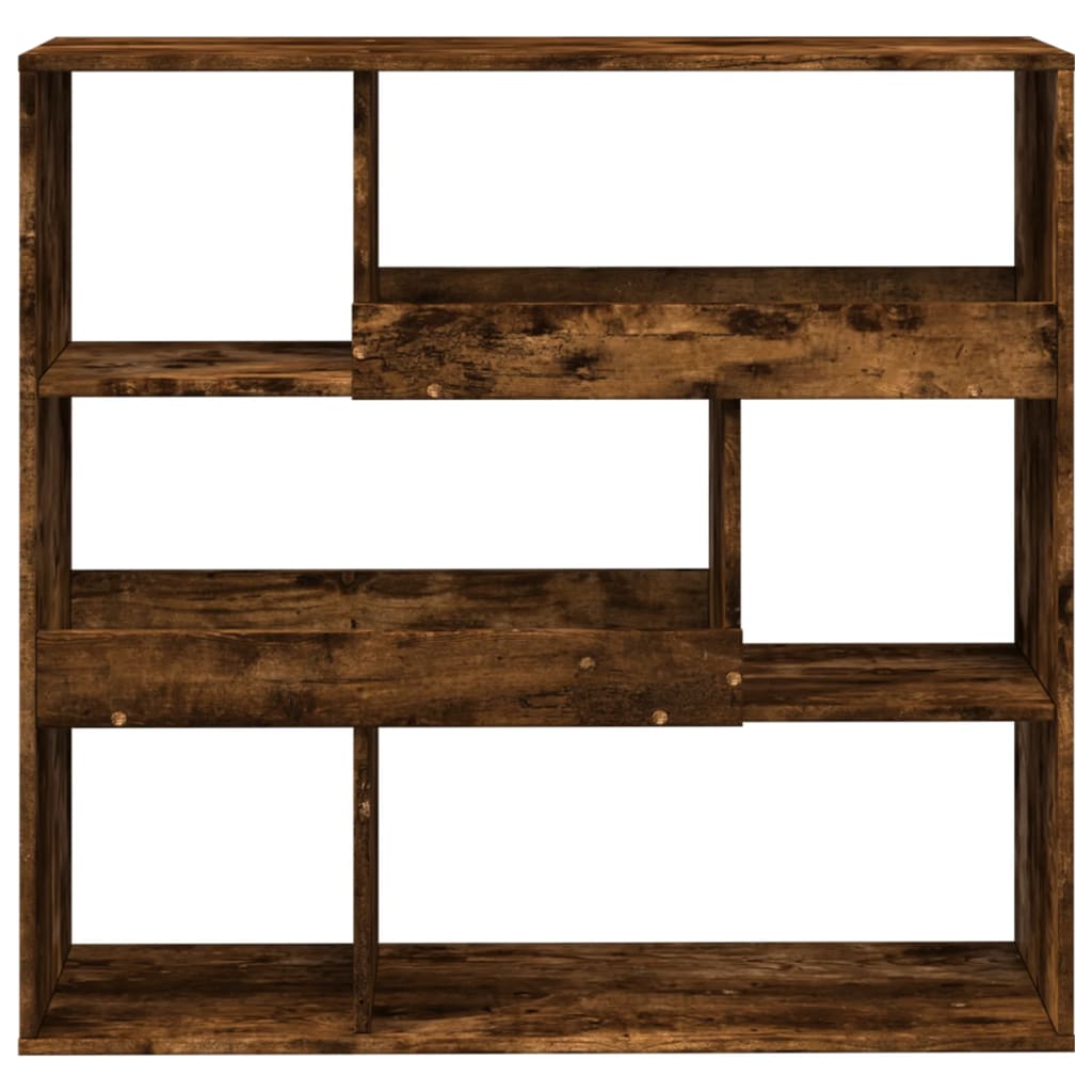 Bookshelf/Room Divider Smoked Oak 100x33x94.5 cm