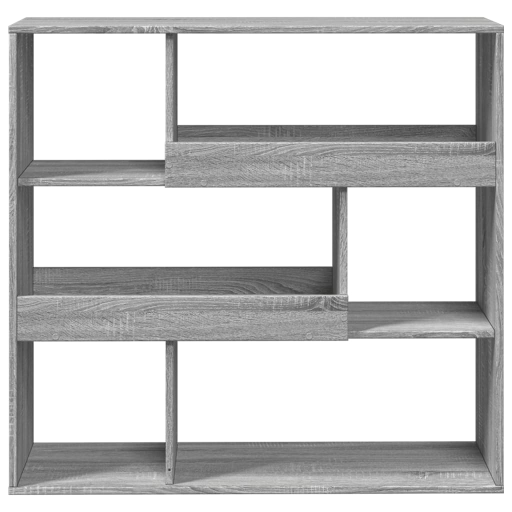 Bookshelf/Room Divider Gray Sonoma 100x33x94.5 cm