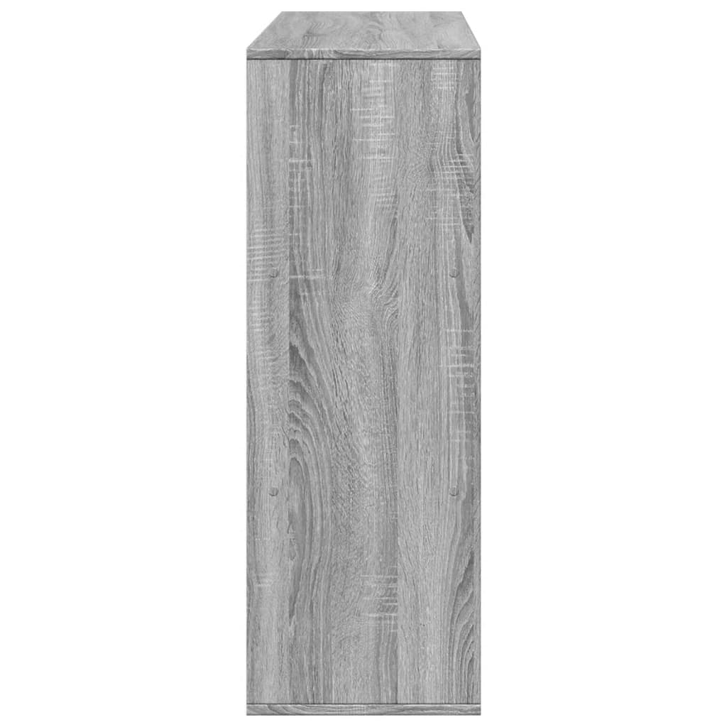 Bookshelf/Room Divider Gray Sonoma 100x33x94.5 cm