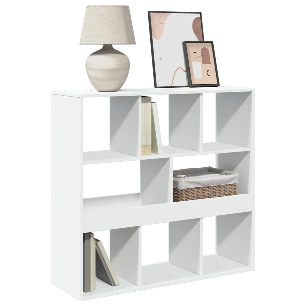 Bookshelf/Room Divider White 100x33x94.5 cm