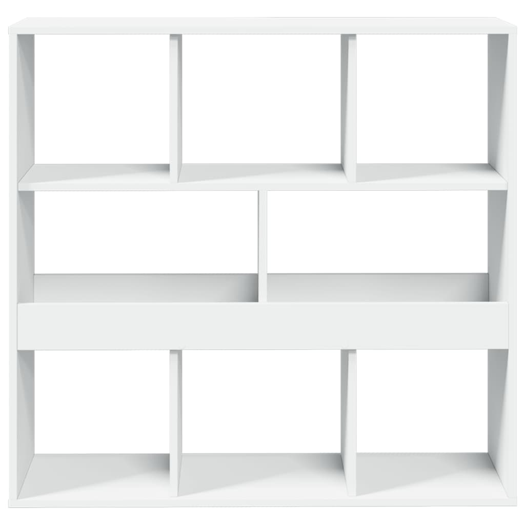 Bookshelf/Room Divider White 100x33x94.5 cm