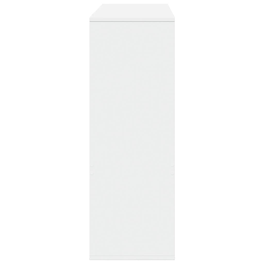 Bookshelf/Room Divider White 100x33x94.5 cm