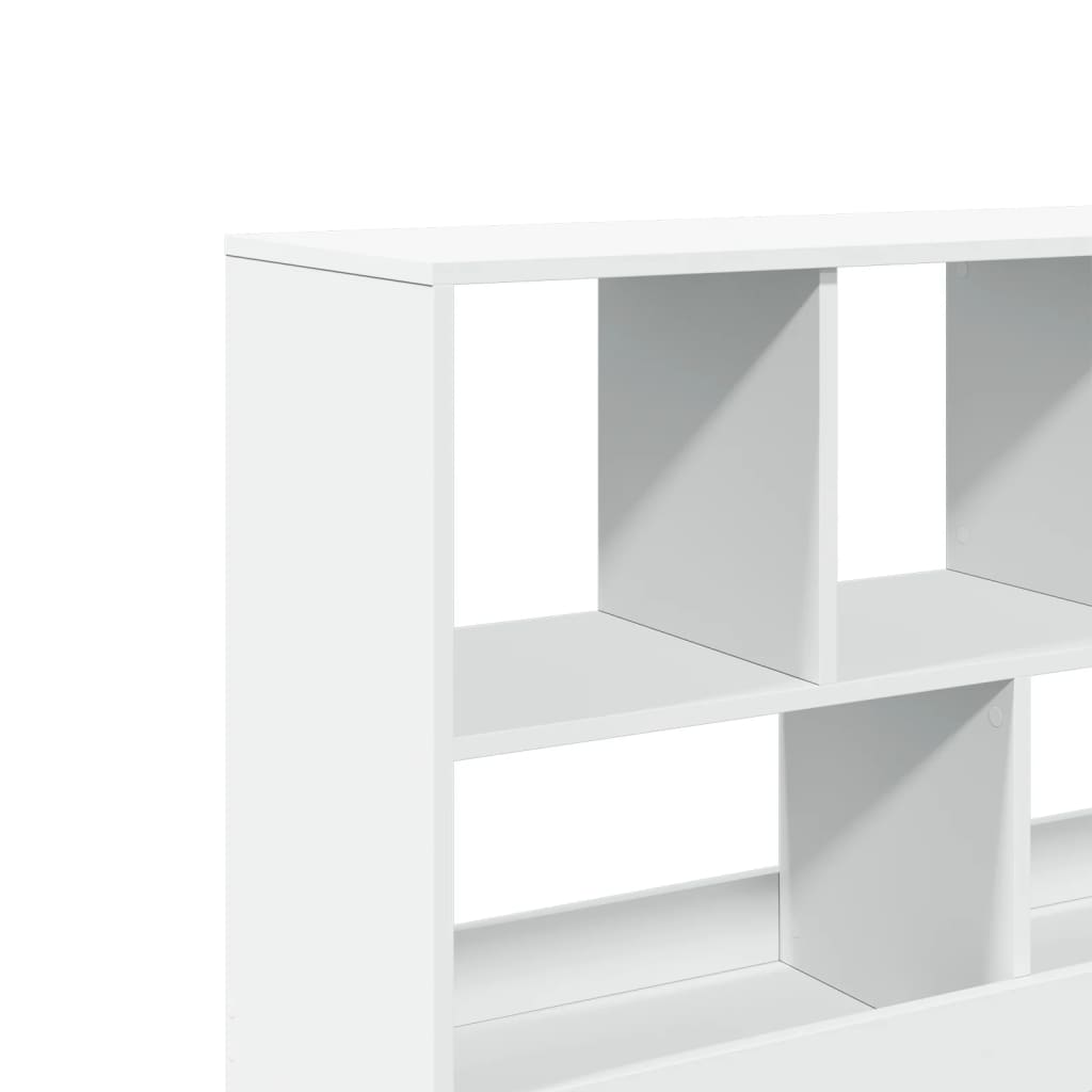 Bookshelf/Room Divider White 100x33x94.5 cm