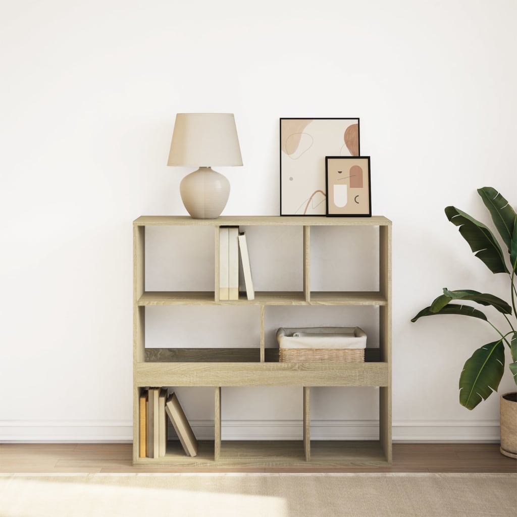 Bookshelf/Room Divider Sonoma Oak 100x33x94.5 cm