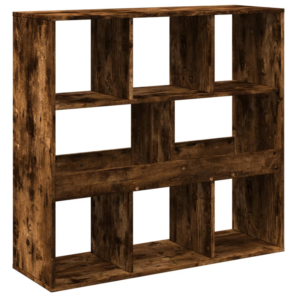 Bookshelf/Room Divider Smoked Oak 100x33x94.5 cm