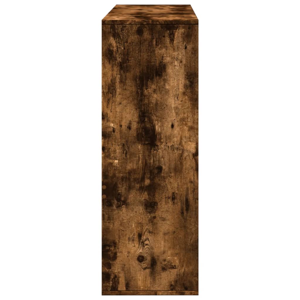 Bookshelf/Room Divider Smoked Oak 100x33x94.5 cm