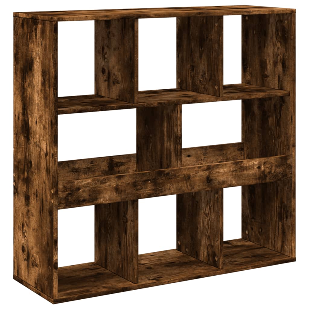 Bookshelf/Room Divider Smoked Oak 100x33x94.5 cm