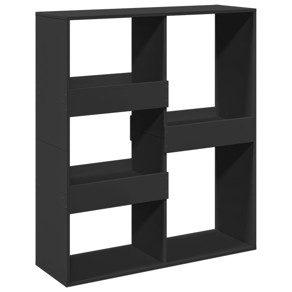 Bookshelf/Room Divider Black 100x33x115 cm