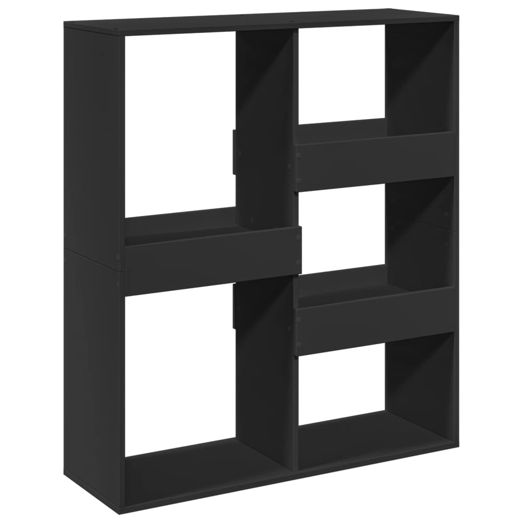 Bookshelf/Room Divider Black 100x33x115 cm