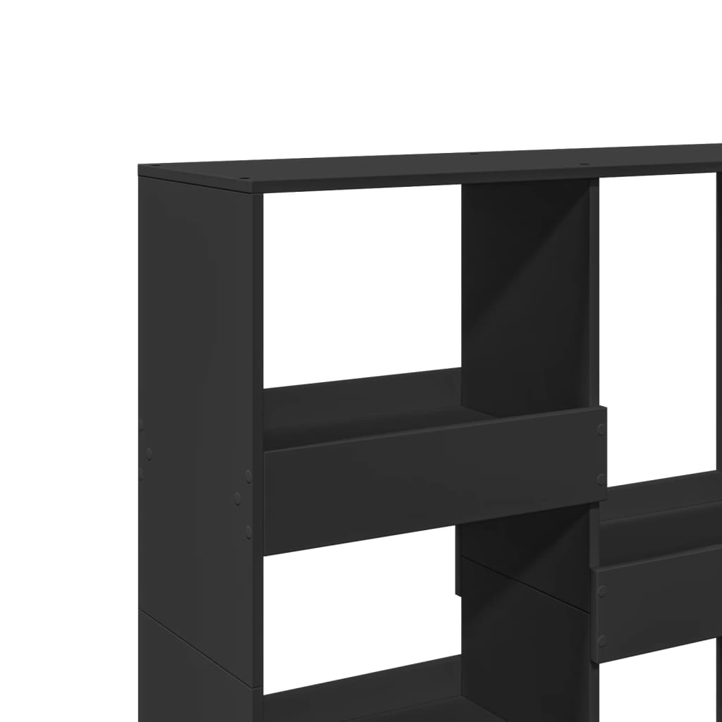 Bookshelf/Room Divider Black 100x33x115 cm