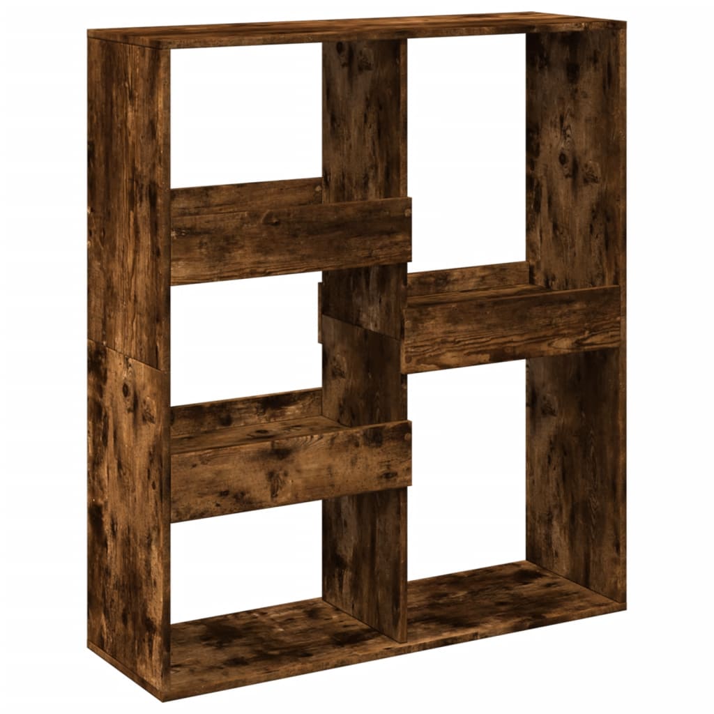 Bookshelf/Room Divider Smoked Oak 100x33x115 cm