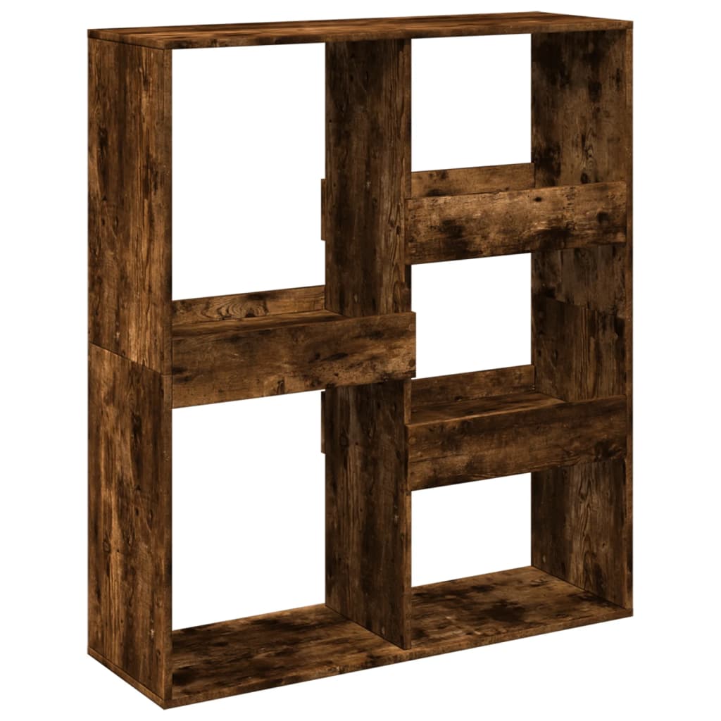 Bookshelf/Room Divider Smoked Oak 100x33x115 cm