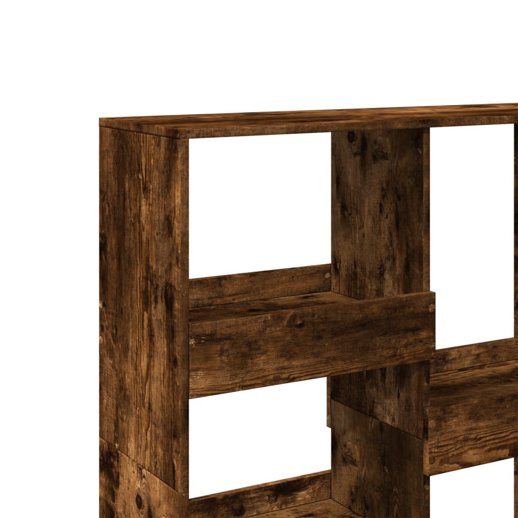 Bookshelf/Room Divider Smoked Oak 100x33x115 cm