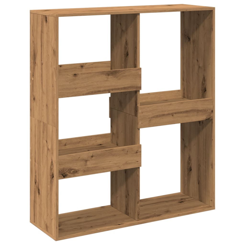 Bookshelf/Room Divider Artisan Oak 100x33x115 cm