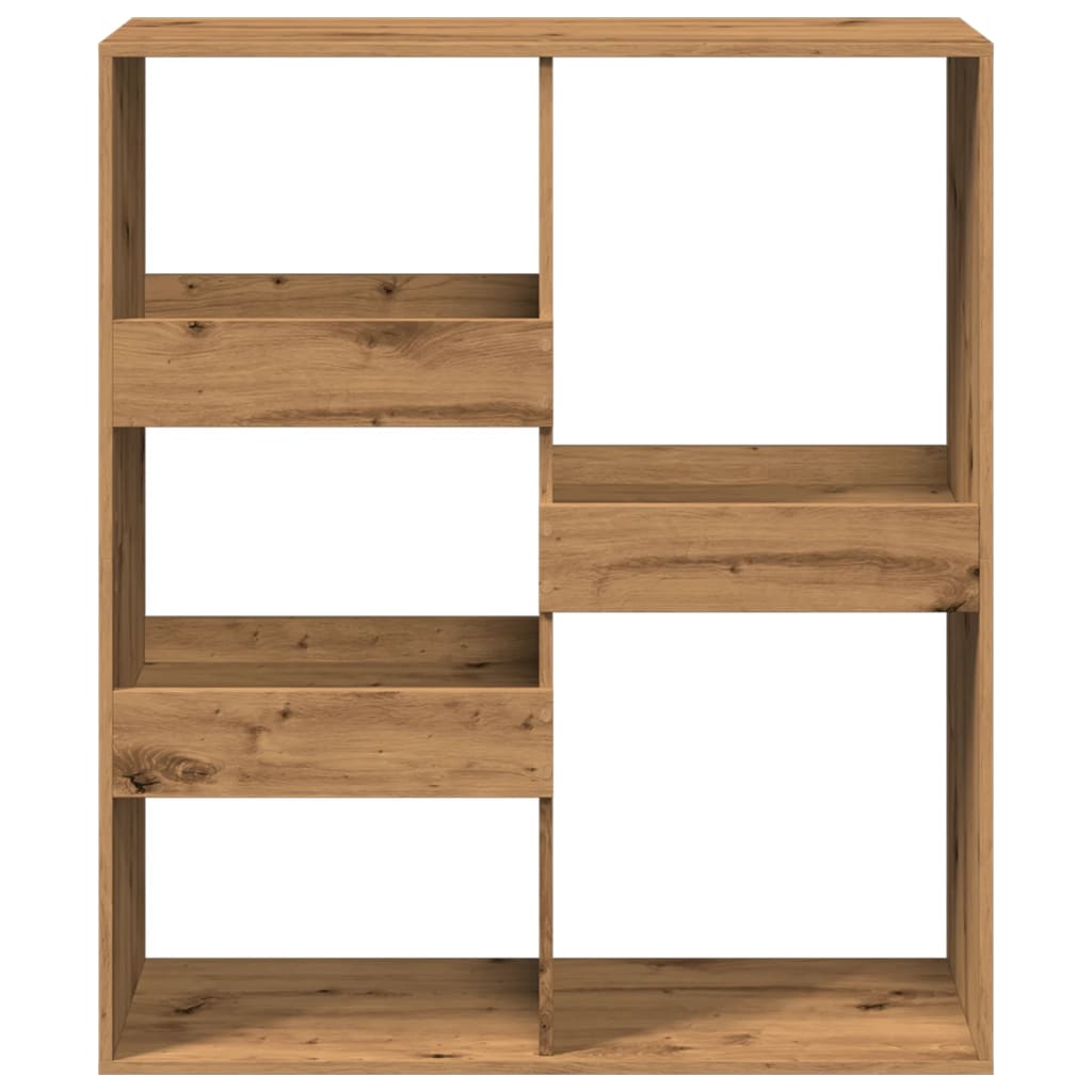 Bookshelf/Room Divider Artisan Oak 100x33x115 cm