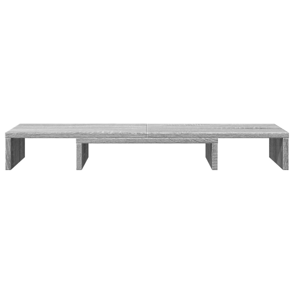 Monitor Stand Adjustable Gray Sonoma 80x24x10.5 cm