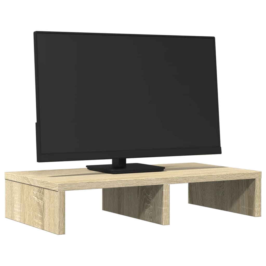 Monitor stand Sonoma oak 50x27x10 cm wood material