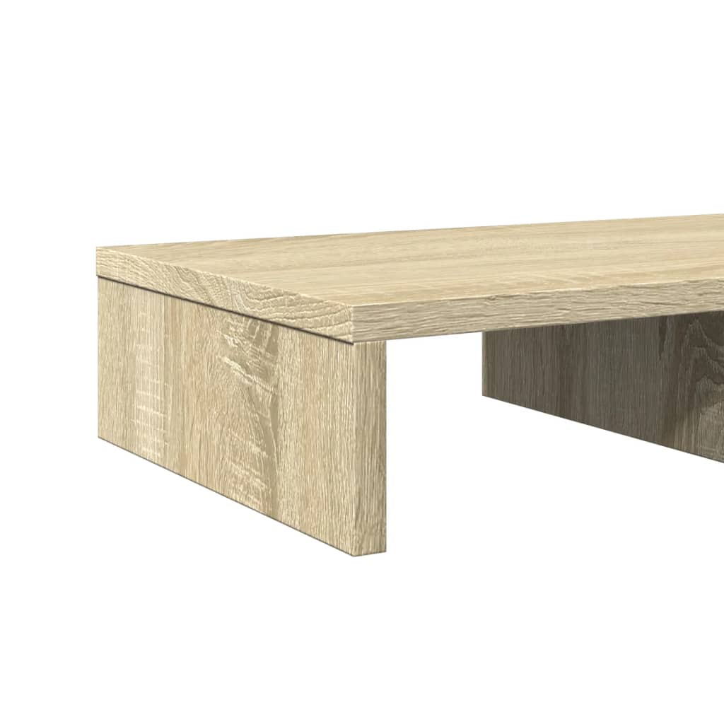 Monitor stand Sonoma oak 50x27x10 cm wood material