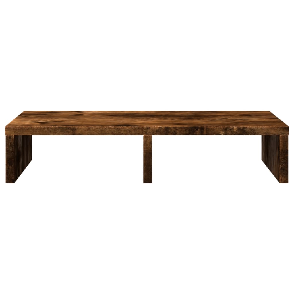 Monitor stand smoked oak 50x27x10 cm wood material