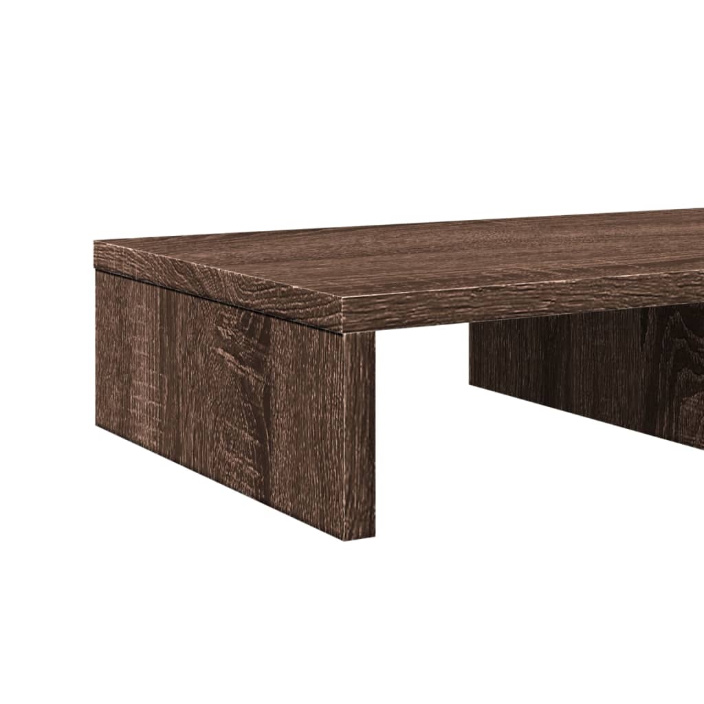 Monitor stand oak look 50x27x10 cm wood material