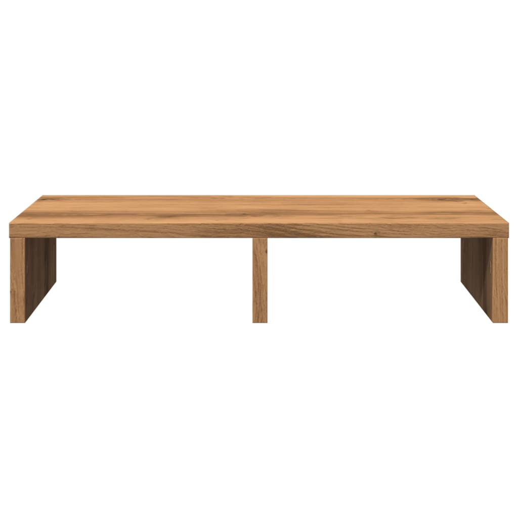 Monitor stand Artisan oak 50x27x10 cm wood material