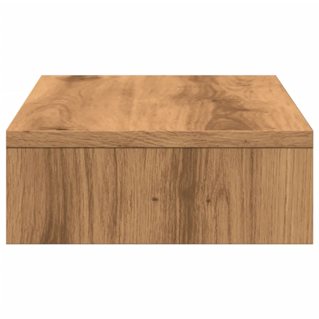 Monitor stand Artisan oak 50x27x10 cm wood material